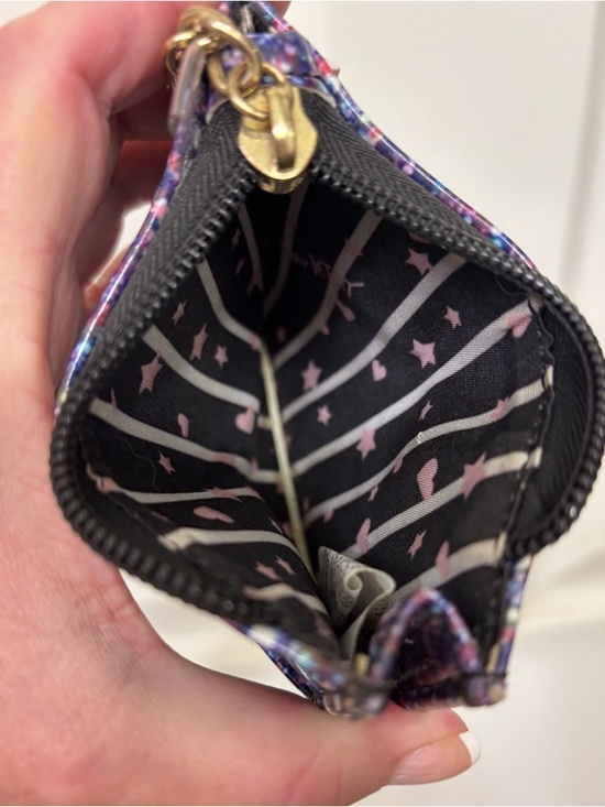 Betsey Johnson cat face card holder/coin purse - Picture 4 of 5